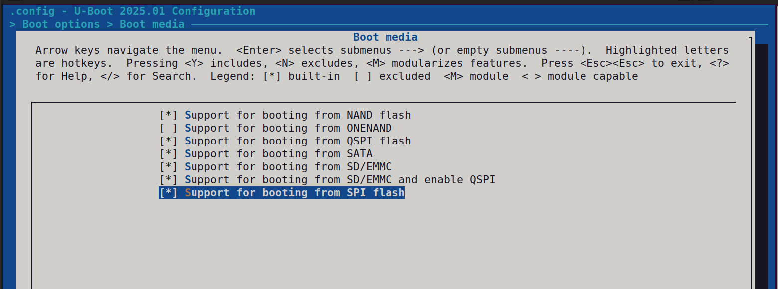 petalinux-config-boot-media